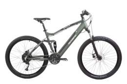 F.lli Schiano Mountain bike elettriches F.lli Schiano E- Fully, Bicicletta elettrica Unisex Adulto, Verde, 27.5