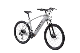 F.lli Schiano Mountain bike elettriches F.lli Schiano E- Jupiter, Bicicletta elettrica Unisex Adulto, Grigio, 27.5