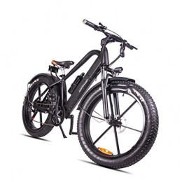 FYJK Bici FYJK Elettrico Mountain Bike, 26 Pollici Pieghevole E-Bike con Super Leggero in Lega di magnesio 6 Raggi della Ruota Integrato Display LCD (Pieghevole)