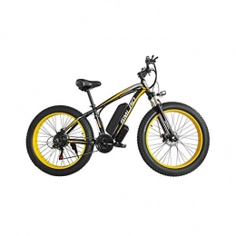 FZYE Bici FZYE 26 Pollice Bicicletta elettrica Mountain Bike, 48V / 1000W Monopattini Bici Sport e Tempo Libero Adulto, Giallo