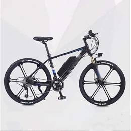 FZYE Mountain bike elettriches FZYE 26 Pollici Bicicletta elettrica, Boost Mountain Bike Telaio Lega Alluminio Adulto Bici Sport Tempo Libero, Nero