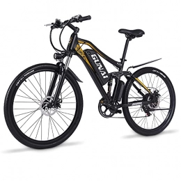 GUNAI Bici GUNAI Bicicletta Elettrica da 27, 5 pollici da 500W per Mountain Bike per Adulti con Batteria al Litio da 48V 15Ah