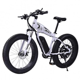 HR Mountain bike elettriches HR - Bicicletta elettrica da mountain bike, 26", 21 marce, 1000W-48V-17Ah, batteria al litio, freni a disco, bicicletta elettrica intelligente
