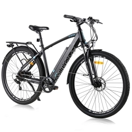 Hyuhome Bici Hyuhome Biciclette elettriche per adulti e uomini, mountain bike elettrica da 29 pollici, bici elettriche da uomo con batteria rimovibile da 36 V 12, 5 Ah e motore BAFANG (820 M, nero)