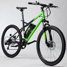 imt Mountain bike elettriches imt Mountain Bike Elettrica a Pedalata Assistita 27.5” 250W 8AH Verde e Nera