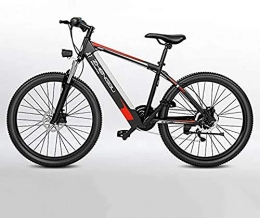 JXH Mountain bike elettriches JXH Mountain Bike Elettrico per Adulto, in Lega di magnesio 26" 48V 400W Rimovibile agli ioni di Litio della Bicicletta Ebike, per Outdoor Ciclismo Viaggi Work out, Rosso