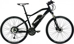Momo Mountain bike elettriches Momo Aspen, Mountain Bike 27.5" Unisex – Adulto, Nero / Bianco, Pollici