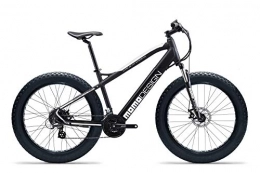 Momo Mountain bike elettriches Momo, Bicicletta MD-E26MTBF-W CAPRI 26" Unisex adulto, nero e bianco, unica