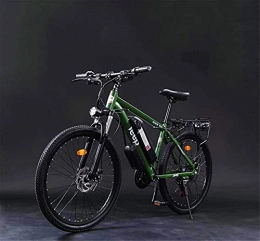  Mountain bike elettriches Mountain Bike Elettrica da 26 Pollici per Adulti, Bicicletta Elettrica in Lega di Alluminio con Batteria al Litio da 36 V, Dispositivo Antifurto con Display LCD 27 velocità (Color : E, Size : 10Ah)