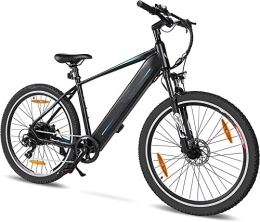 Mountain bike elettrica da uomo a 7 velocità da 27,5" Batteria integrata agli ioni di litio da 250 W con batteria da 36 V 14,5 Ah E-Bicycle E-mountain bike