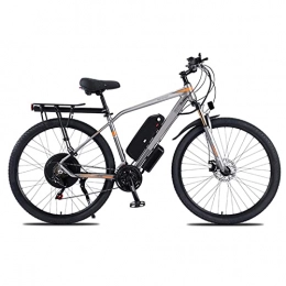 LWL Bici Mountain Electric Bike 1000W per adulti 29 pollici bici elettrica 48V bicicletta da uomo ad alta potenza bicicletta elettrica (colore: grigio chiaro, numero di velocità: 21)