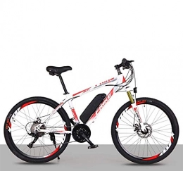 NAYY Mountain bike elettriches NAYY Bicicletta elettrica for Adulti 26" E-Bike con Cambio a 21 velocit Bicicletta elettrica da 250 W. Batteria da Montagna Rimovibile agli ioni di Litio da 36 V, for all'aperto Viaggio Lavoro