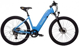 PARTAS Mountain bike elettriches PARTAS Visita / pendolarismo Tool - elettrica Mountain bike, 36V / 10.4AH alta efficienza batteria al litio, Velocit massima 32 kmh, 250w motore brushless, batteria rimovibile (Color : Blue)