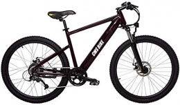 PARTAS Bici PARTAS Visita / pendolarismo Tool - elettrica Mountain bike, 36V / 10.4AH alta efficienza batteria al litio, Velocità massima 32 kmh, 250w motore brushless, batteria rimovibile (Color : Black)
