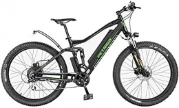 PARTAS Bici PARTAS Visita / pendolarismo Tool - Elettrico for bici adulta 27.5 '' 36V 10Ah / 14Ah batteria al litio rimovibile 7 Velocità elettrica Mountain bike, for gli sport all'aperto (Color : Black)