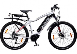 PowerPac Baumaschinen GmbH Mountain bike elettriches PowerPac PEDELEC - Mountain Bike elettrica, 27, 5" Freni a Disco + Batteria agli ioni di Litio 36 V 17 AH (612 Wh) – Modello 2019