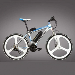 Qinmo Mountain bike elettriches Qinmo 26-inch Mountain Bike, 21-velocità 48V, Bici servoassistito con Display LCD, Forcella Anteriore bloccabile, Adatto for Gli Uomini, Le Donne, Sport all'Aria Aperta a Cavallo (Color : C)