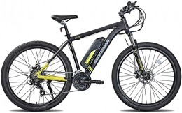 HH HILAND Bici Rockshark - Bicicletta elettrica da 27, 5 pollici, con batteria da 10, 4 Ah, cambio Shimano a 21 marce e display LCD