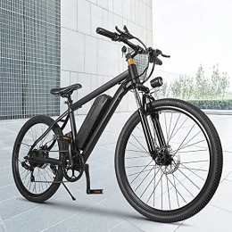 RUBAPOSM Bici RUBAPOSM Bicicletta elettrica 26 '' Bicicletta elettrica, Bicicletta elettrica per pendolari da 500 W, Display LCD Ebike per Adulti con Batteria 36V 10Ah / Funzione Smart Dual