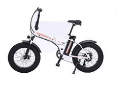 Shengmilo Mountain bike elettriches Shengmilo Bicicletta elettrica da Montagna Pieghevole elettrica elettrica da 500W * 48V * 15Ah 20 Pollici Shimano 7 Biciclette da Città con Display LCD per Adulti (Arancione (Pneumatico a Raggi))