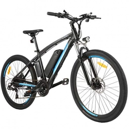 Speedrid 20"/ 26" / 27,5"bici elettrica/city ebike/escursionismo e-bike/mountain e-bike dotata di batteria agli ioni di litio 36V / 10Ah / 12,5Ah per uomini donne adulti. (36V/10Ah 27,5'' blu)