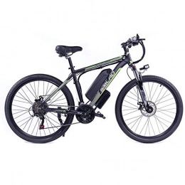 SXZZ Mountain bike elettriches SXZZ Bicicletta Elettrica, Mountain Bike Elettrica da 26 '' con Luce A LED, Bici Elettrica A 21 velocità con Batteria agli Ioni di Litio Rimovibile di Grande capacità, A