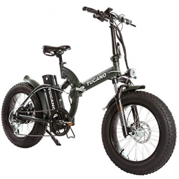 TUCANO -MARNAULA Mountain bike elettriches tucano marnaula Monster 20 FS eBike Plegable - Suspensin Delantera - Motor 500W(Verde)