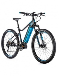 Velo Electrique-VAE - Mountain bike Leader Fox 29 awalon 2020, motore centrale Bafang m420, 36 V, 17, colore: Nero/Blu