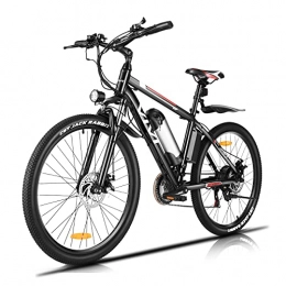 Vivi Bici VIVI Bicicletta Elettrica Mountain Bike Elettrica per Adulti, Bici Elettriche con Sistema di Cambio a 21 velocità, Batteria agli Ioni di Litio Rimovibile 36 V, City Bike Uomo Donna da 26 Pollici
