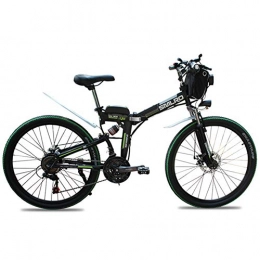 Wheel-hy Mountain bike elettriches Wheel-hy Bicicletta Elettrica Pieghevole Bici da Montagna Ebike, 350W, Batteria 36V 15Ah, Ruote 26