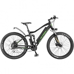 WXX Mountain bike elettriches WXX Bicicletta Elettrica per Adulti da 27, 5"Batteria al Litio Rimovibile da 36 V 10 Ah / 14 Ah per Mountain Bike Elettrica A 7 velocità per Sport all'Aria Aperta, Nero