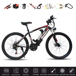 YXYBABA Bici YXYBABA Bikes - Bicicletta elettrica E-MTB da 26", Shimano a 27 velocità, freni idraulici, batteria al litio 250 W 36 V, bici da città / escursioni / mountain bike, per uomo e donna