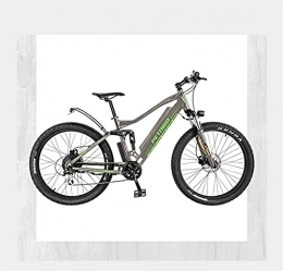 ZJZ Bici ZJZ Mountain Bike elettrica da 27, 5 Pollici per Adulti, Bicicletta elettrica a 7 velocità in Lega di Alluminio con Sospensione Fuoristrada, con Display LCD Funzione