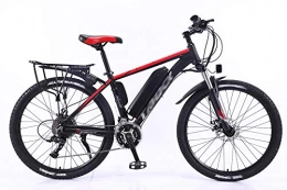 ZXGQF Mountain bike elettrica, bicicletta elettrica 26 '' 350W, bici da strada, cambio a 27 velocità, freno a disco entrambi (A1,36V 13AH/endurance 90km)