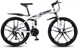 Aoyo Bici 26 pollici 27 velocità Mountain bike for adulti, alluminio leggero sospensione totale frame, forcella della sospensione, freni a disco,