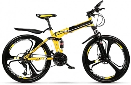 Asdf Bici ASDF Mountain Bike per Adulti - Mountain Bike Fuoristrada per Adulti con Ruota da 26 Pollici, per Bicicletta da Strada Pieghevole a velocità variabile a 24 velocità, Telaio in Acciaio al Carbonio