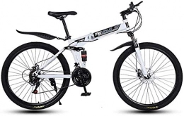 KRXLL Bici KRXLL Mountain Bike a 26 velocità da 26 Pollici per Freno a Disco a Forcella per Telaio Completo in Alluminio Leggero per Adulti