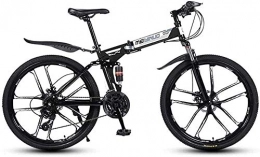 KRXLL Bici KRXLL Mountain Bike a 27 velocità da 26 Pollici per Freni a Disco a Forcella per Telaio Completo in Alluminio Leggero per Adulti