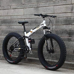 TTZY Bici Motoslitte pieghevoli, mountain bike con pneumatici extra-large, bicicletta unisex fuoristrada, per adulti, mountain bike da corsa 7-10, 24Inch 7Speed SHIYUE (colore : 24" 7 velocità)