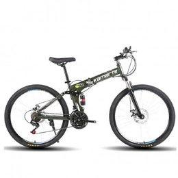 WYLZLIY-Home Mountain Bike pieghevoles Mountain Bike bicicletta MTB Sportiva da Montagna 26" Mountain Bikes / Biciclette, pieghevole hardtail in bicicletta, acciaio al carbonio telaio, con doppio freno a disco e Double Suspension