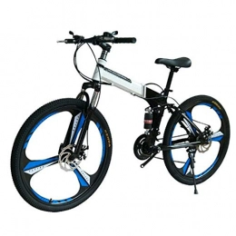 XWDQ Bici XWDQ Mountain Bike 21 / 24 / 27 / 30 Bicicletta da velocità per Uomo E Donna Speed ​​Mountain Bike (Bianco E Nero), 24speed