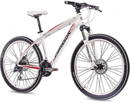 26-inch mountain hardtail bike - Altero 2.0 Weiss - hardtail mountain bike con 24 velocit Shimano Deore - Mountain bike per gli uomini e le donne Suntour forchetta