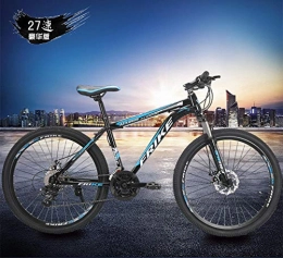 Domrx Bici 26 Inche Adulto Maschio Doppio Freno a Disco Assorbimento degli Urti Bicicletta Carbon Road Bike-27 velocità Luxury_Black Red