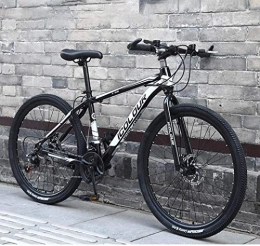  Mountain Bike 26" Mountain Bike per Adulti, Telaio in Alluminio Leggero, Freni a Disco Anteriori e Posteriori, Leve del Cambio a 21 velocità