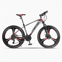 LYRWISHJD Bici 30 Velocità Mountain Trail Professional Bike Mountain Bike leggero telaio in alluminio con serratura Forcella for il pendolarismo, andare a scuola, Outing, fitness ( Color : Red , Size : 27.5 inch )