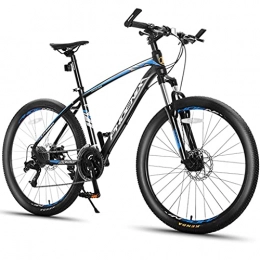 BaiHogi Bici Bici Da Corsa Professionale, 27-Velocità Mountain bike, telaio in lega di alluminio, resistente e leggero, freni a doppio disco meccanico anteriore e posteriore 26 pollici ( Color : - , Size : - )