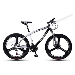 FDSH Mountain Bike Bici, mountain bike, 24 pollici, con assorbimento degli urti, telaio in acciaio al carbonio, freni a doppio disco fuoristrada ad alta durezza-B