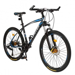 FFF-HAT Mountain Bike Bicicletta da fuoristrada per mountain bike con ammortizzatore completo, adatta per biciclette per adulti e adolescenti, bicicletta esterna da 26 pollici con freno a doppio disco da 24 / 30 velocità p