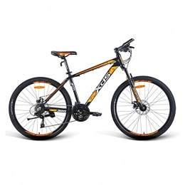 XIAXIAa Bici Bicicletta, mountain bike a 21 velocità, bicicletta shock, con telaio in lega di alluminio e ruote da 26 pollici, per adulti e adolescenti, facile da installare, antiscivolo / A / 168x77cm