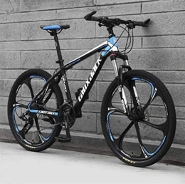 Generic Bici Bicicletta, Mountain Bike per Adulti 26 Pollici City Road Bicycle, Mens MTB Sports Leisure (Color : Black Ash, Size : 24 Speed)